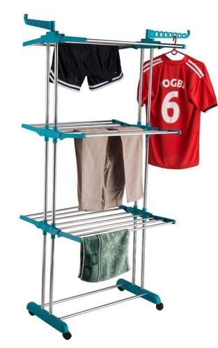 Blue Clothes Drying Stand