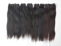100% Raw Unprocessed Straight Hair, Cuticle aligned hair