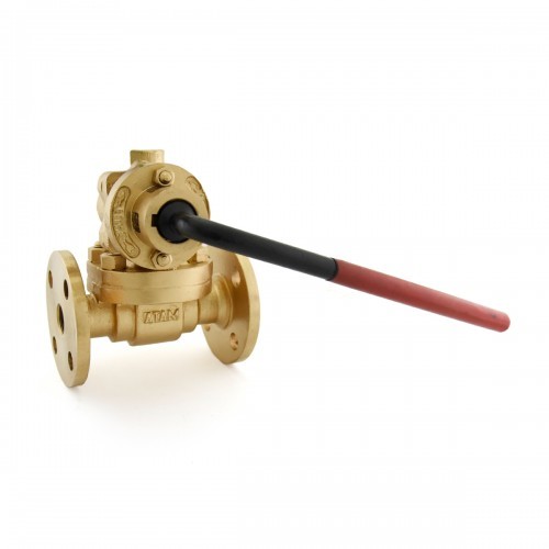 Bronze Parallel Slide Blow Off Valve (Flanged Ends)