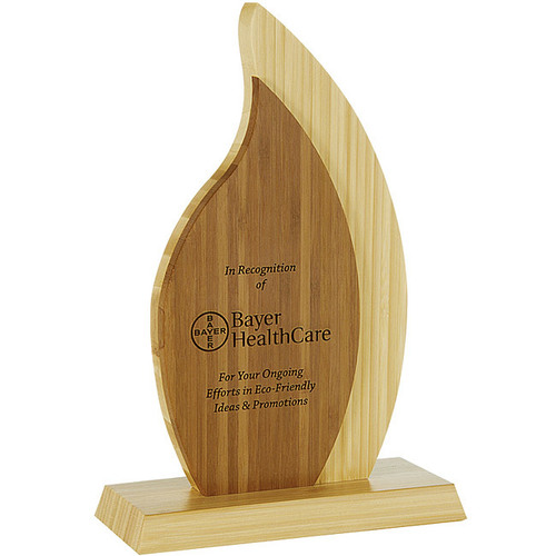Brown Color Wooden Appreciation Awards