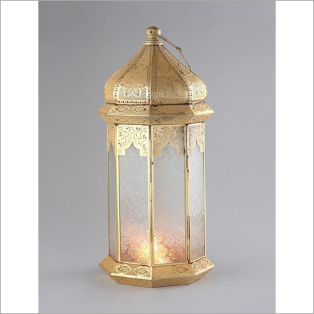 Cabdle Lantern Brass