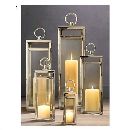 Decorative Lantern candle steel