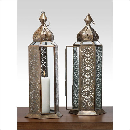 Decorative Candle Lantern Iron