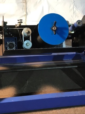 Rope Making Machine - MS Material, 11x3x3 Feet Dimensions, Blue Color | 25-30 Capacity, Automatic Grade, Belt Type Electric Drive, Frequency Speed Control