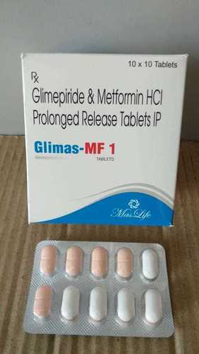 Glimepride And Metformin HCL Prolonged Release Tablets IP