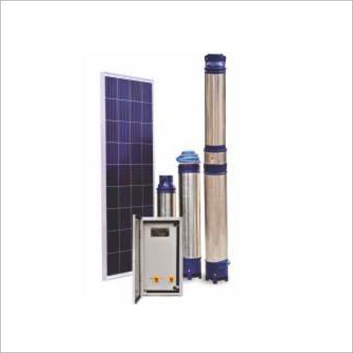 Blue And White Solar Water Pump