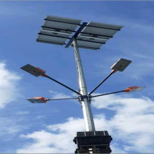Silver Solar 50 Watt Street Light