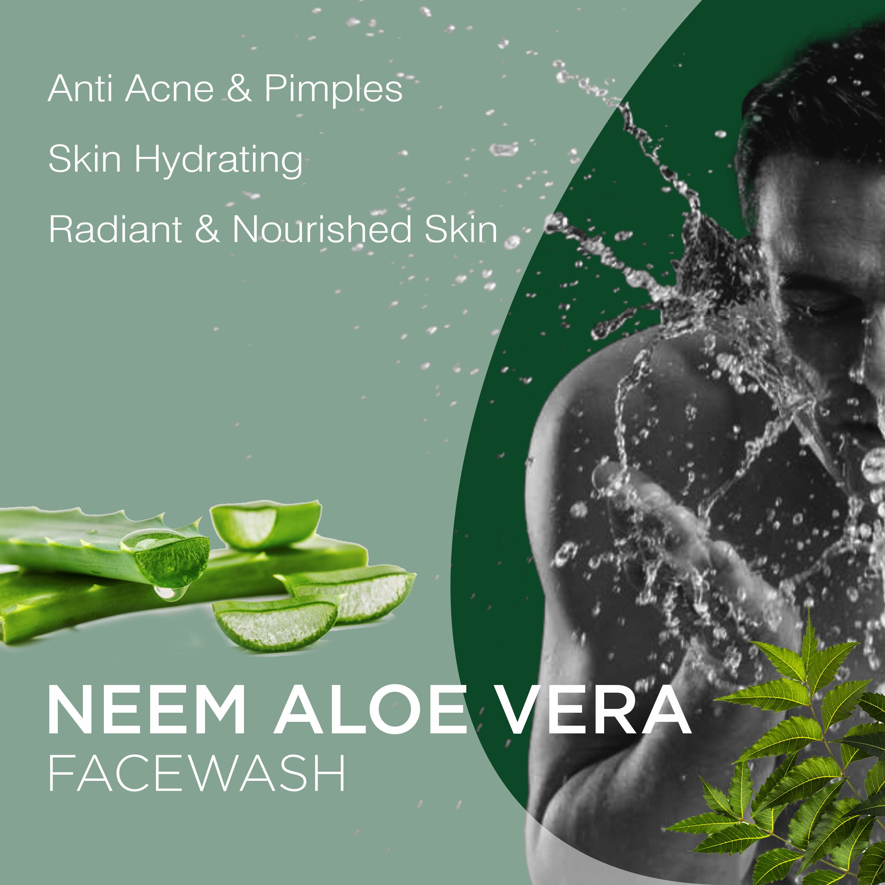 Chariot New York Neem And  Aloe Vera Face wash