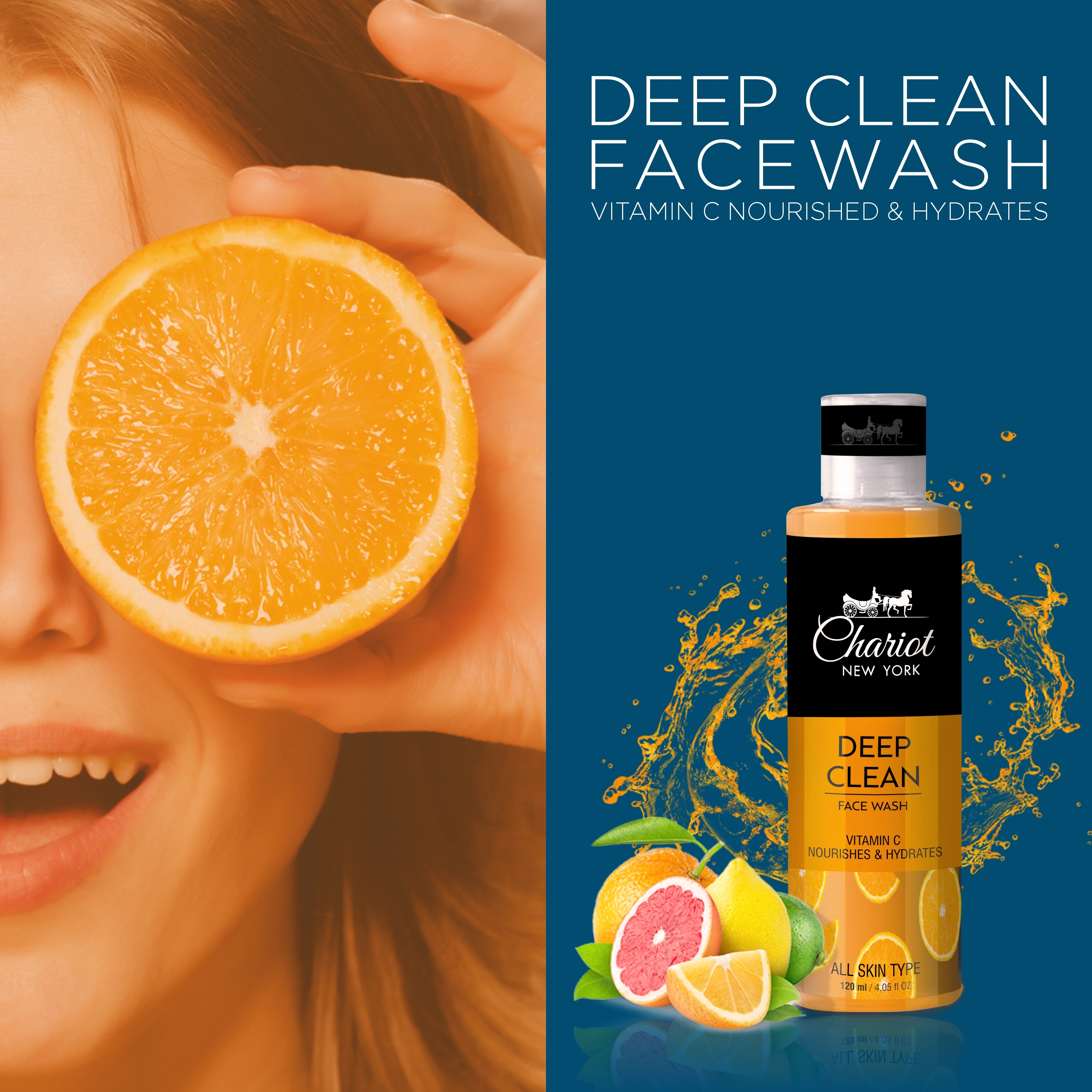 Deep clean Vitamin C Face Wash
