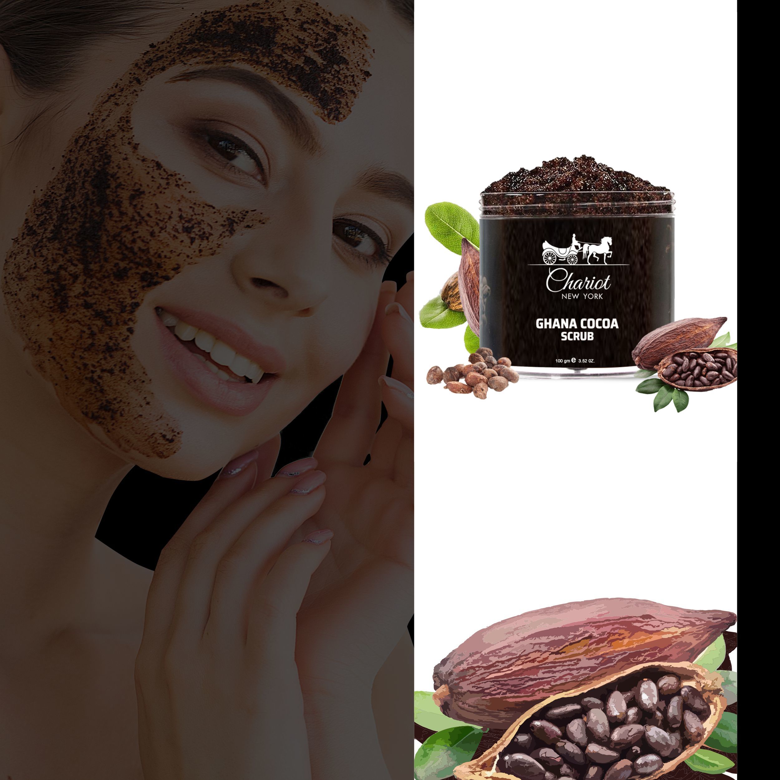 Chariot New York Ghana Cocoa Scrub