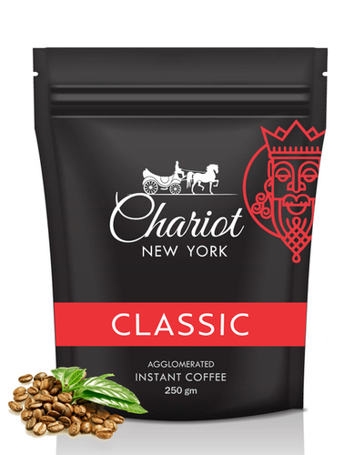 Chariot New York Classic Instant Coffee 250 Gm Pouch Agglomerated