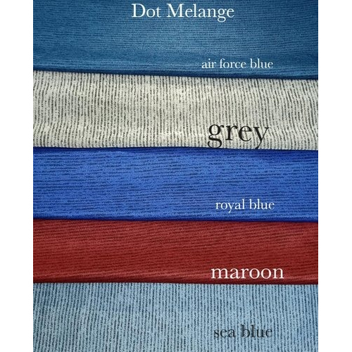 Polyester Dot Melange Fabric