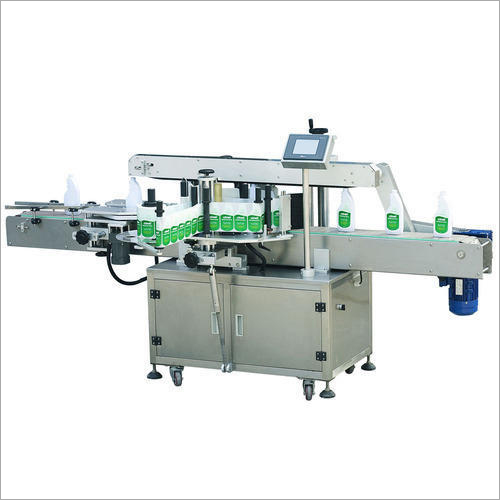 Automatic Two Side Labeling Machine