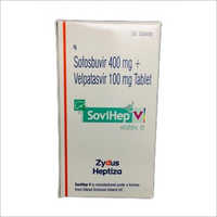 400 mg Sofosbuvir 100 mg Velpatasvir Tablet
