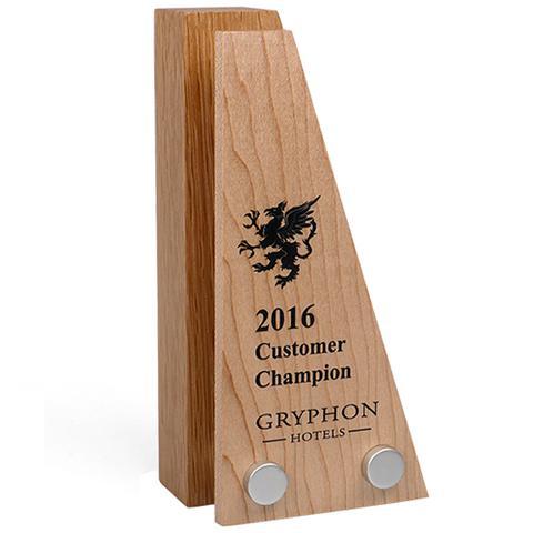 Corporate Brown Fancy Wooden Awards