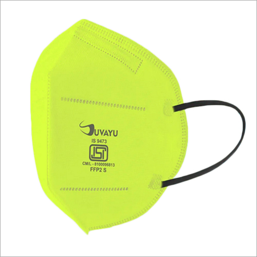 Suvayu SV9500 ISI Approved (BIS-9473) Filtering Half Face Mask - Yellow