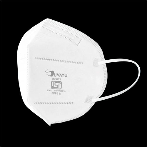 Suvayu SV9500 ISI Approved (BIS-9473) Filtering Half Face Mask - White