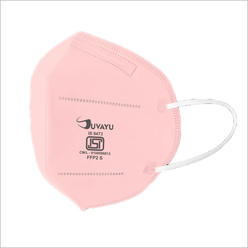 Suvayu SV9500 ISI Approved (BIS-9473) Filtering Half Face Mask - Pink