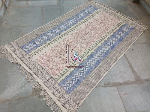 New african print handmade flooring mat