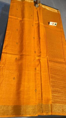 Pure Tussar Pallu Saree