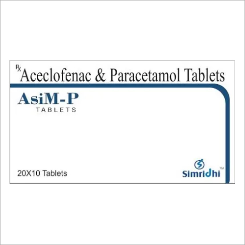 Aceclofenac And Paracetamol Tablets
