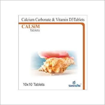 Calcium Carbonate And Vitamin D3 Tablets