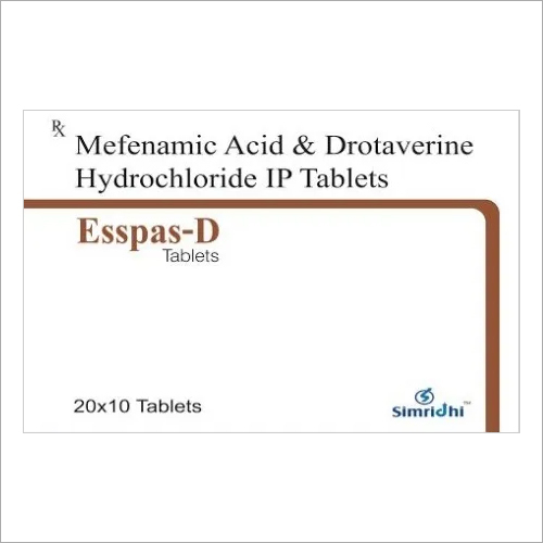 Mefenamic Acid And Drotaverine Hydrochloride IP Tablets