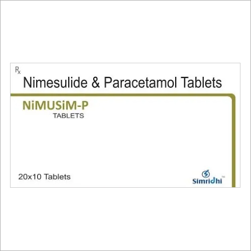 Nimesulide And Paracetamol Tablets