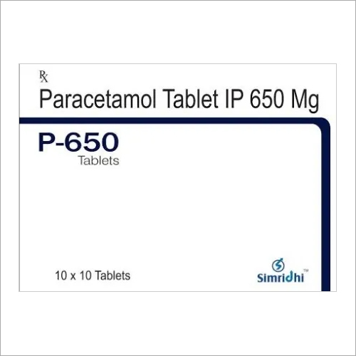 650 MG Paracetamol Tablet IP