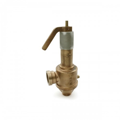 Bronze Spring Loaded Safety Valve (Right Angle)