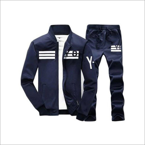 Mens Cotton Zipper Tracksuit