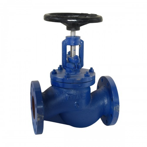 Cast Iron Globe Steam Stop Valve, PN 16