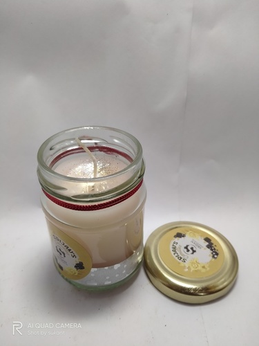 Glass Jar Candles Burning Time: 15 Hours