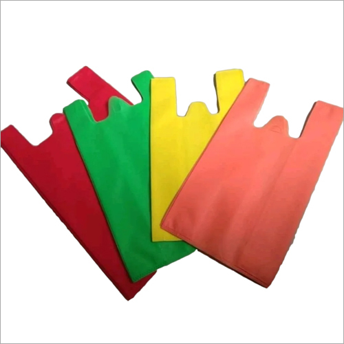 Multicolor W Cut Non Woven Carry Bag