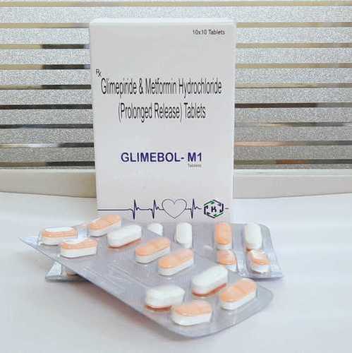 Glimepride 1mg + Metformin 500 Mg