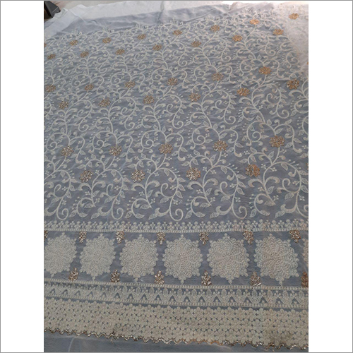 Dyeable Fancy Sherwani Embroidery Fabric