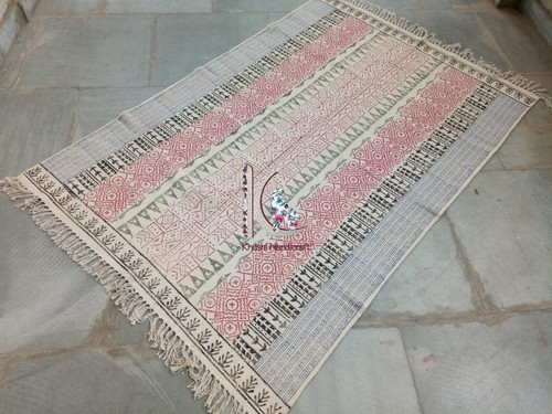 Handmade carpet rug usually cover a room