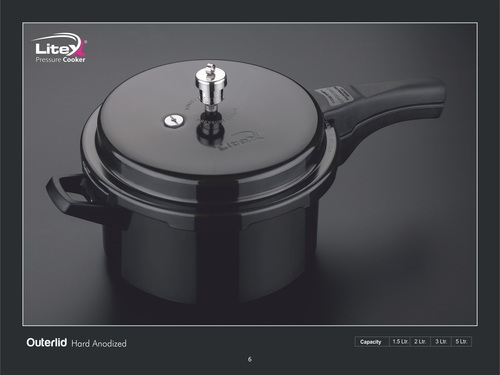 Outer Lid Hard Anodize Pressure Cooker