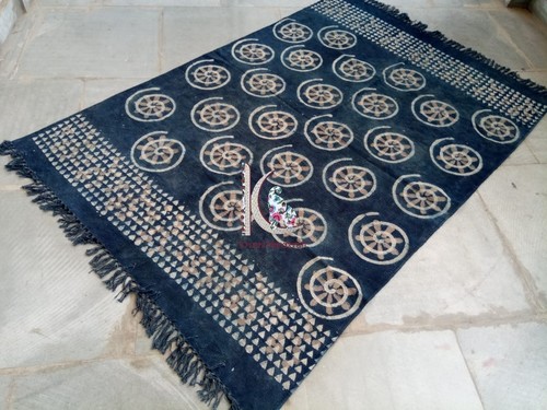 Home decorative cotton rug printed floor mat