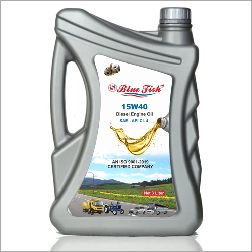 3 Ltr Diesel Engine Oil - Mineral Oil, Plastic Bottle | Engine Oil for Automobile Use