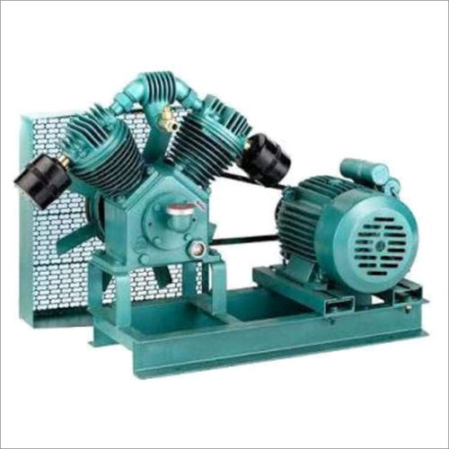 2Hp Belt Compressor - Color: Green