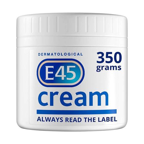 E45 Dermatological Moisturising Cream Tub, 350 G Age Group: All