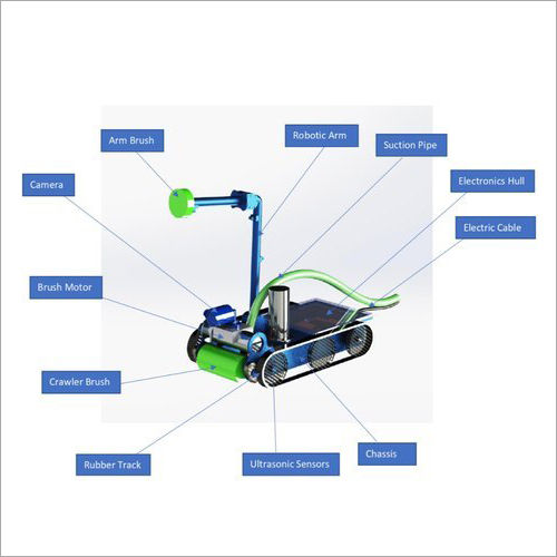 Varaha SC-E - Industrial Tank Cleaning Robot