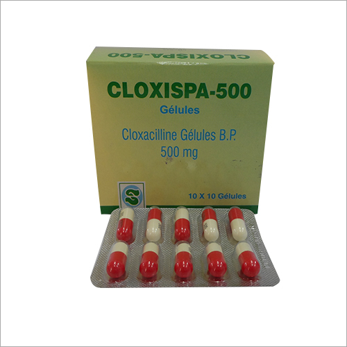 B.P 500 10 X 10 Cloxispa Cloxacilline Gelules