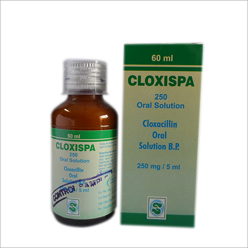 60 Ml Cloxacillin Oral Syrup