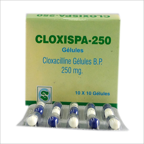 250 mg  10 X 10 Cloxacilline Gelules Capsules