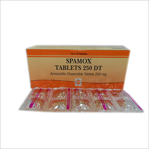 250 mg Amoxicillin Dispersible Tablets