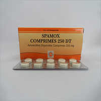 Spamox 250 mg Amoxicillin Dispersible Tablets