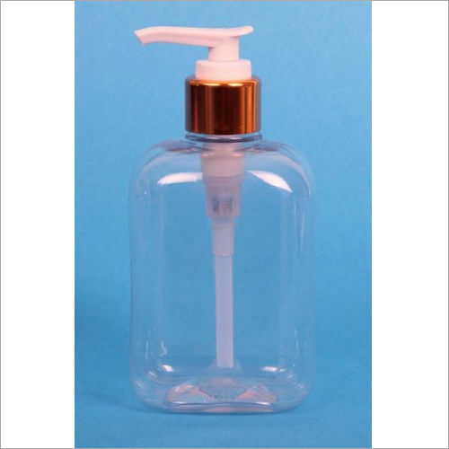 Transparent Plastic Hand Wash Bottle