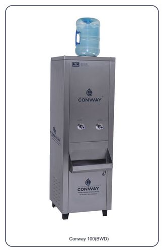 Conway Bwd 100 Stainless Steel Commercial Bottle Water Dispenser - Normal Dimension(L*W*H): 455 X 450 X 1370 Mm Millimeter (Mm)
